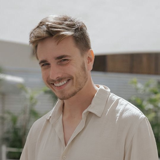 Ori Ringel, smiling